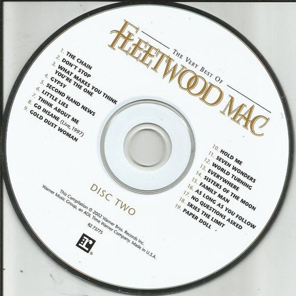 Fleetwood Mac - The Very Best Of Fleetwood Mac (2xCD, Comp, Enh, RM) - Picture 5 of 5